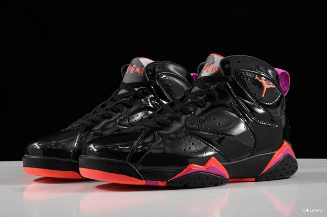 Rep TBK Retro Jordan 7 Air Patent 313358-006 Black 0824